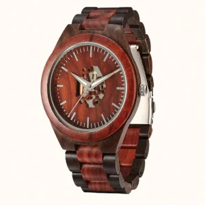 Montre en Bois d'Ébène et de Santal