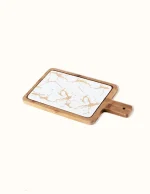 Assiette à Steak en Bois