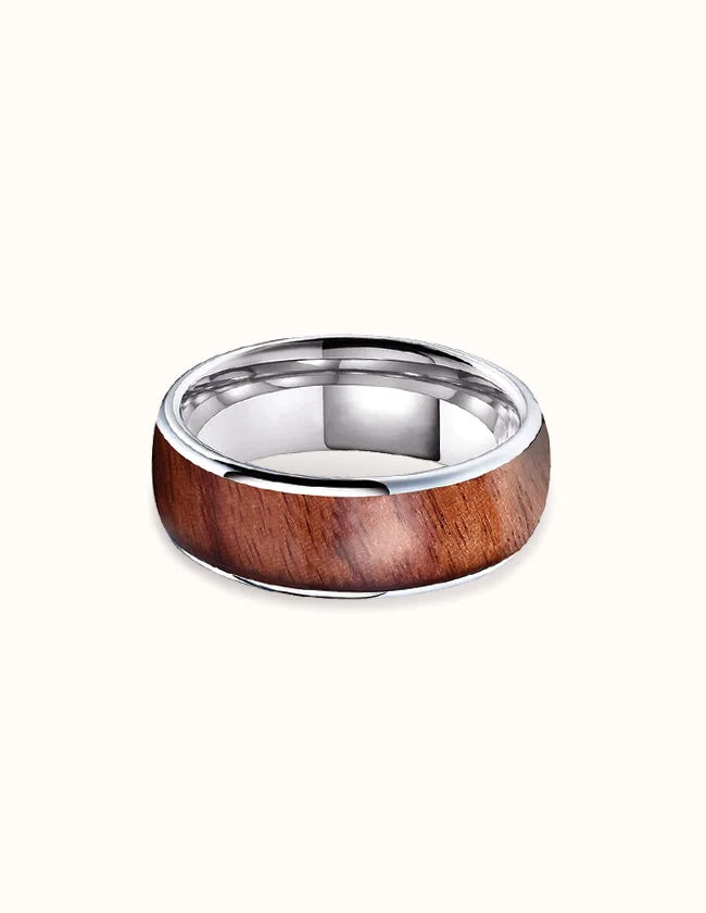 Bague en bois biologique