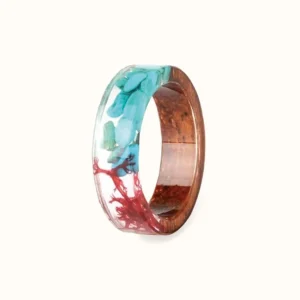 Bague en Bois Fantaisie