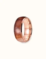 Bague en Bois de Koa Hawaïen