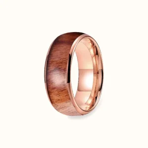 Bague en Bois de Koa Hawaïen