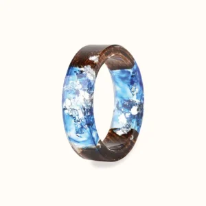 Bague en Résine Transparente