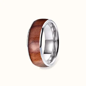 Bague Ronde en Bois