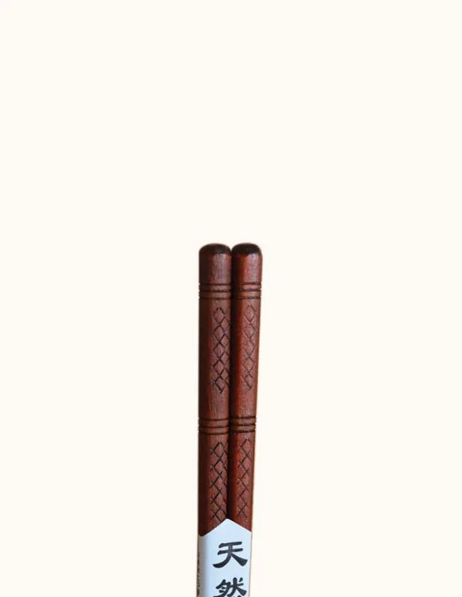Baguettes Chinoises avec Gravures Manuelles