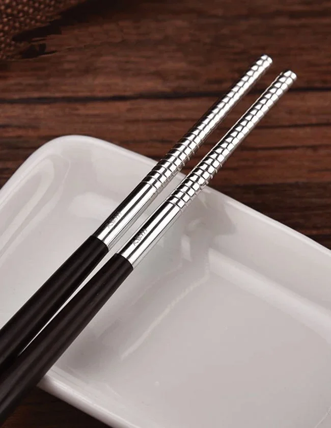 Baguettes Chinoises en Argent Pur