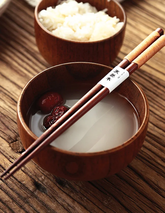 Baguette Chinoise en Bois Brut
