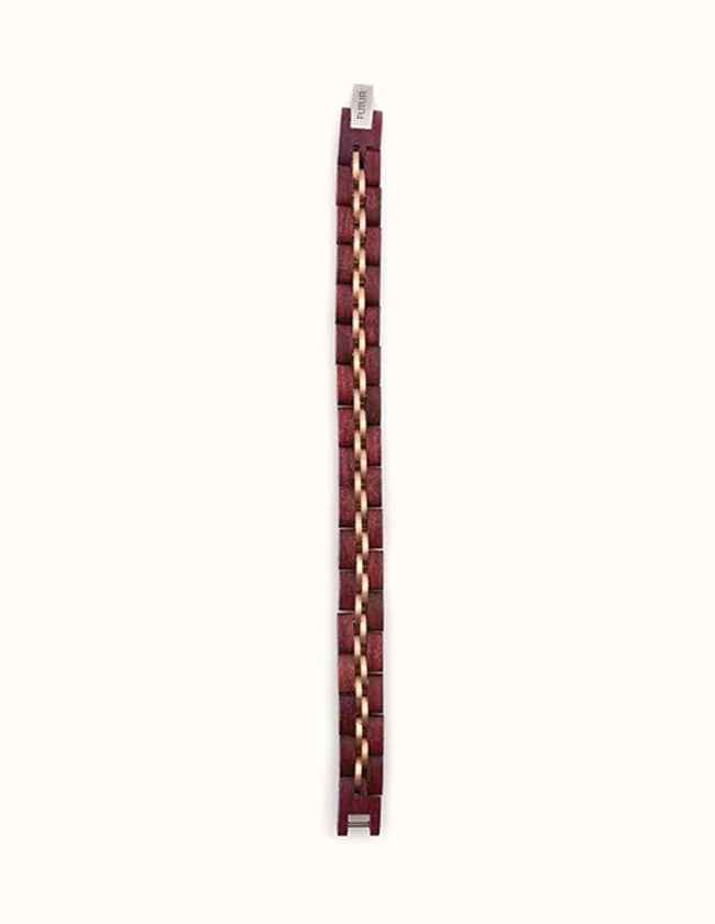 Bracelet en Acajou Rouge