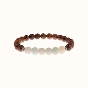 Bracelet en Bois Amazonite