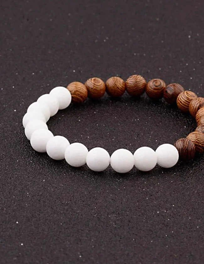 Bracelet en Bois Naturel