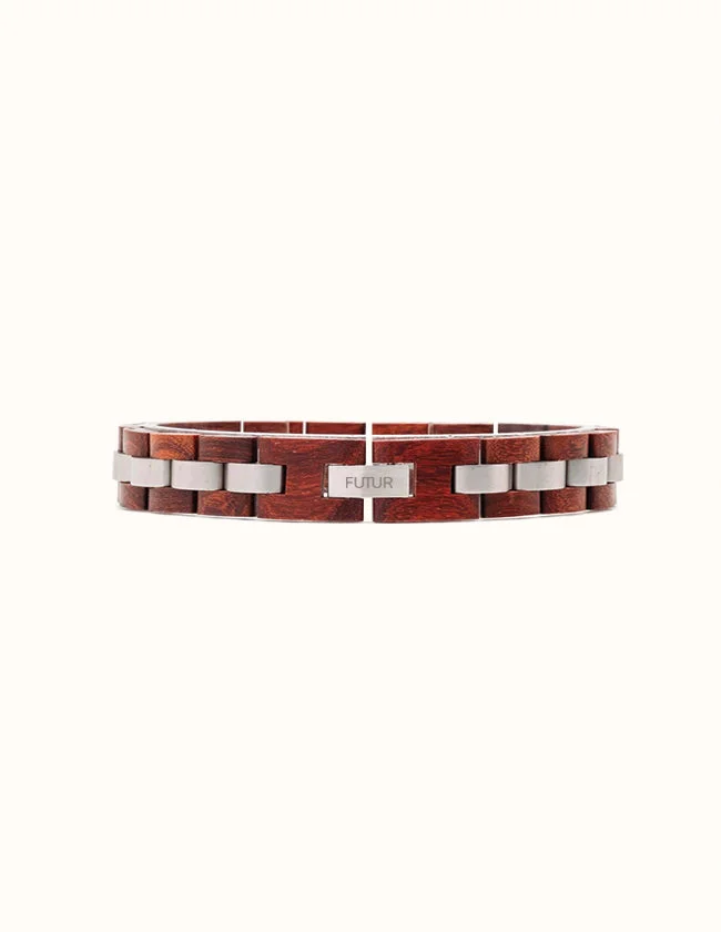Bracelet en Bois Rouge