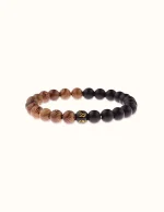 Bracelet en Bois Tibétain