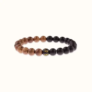 Bracelet en Bois Tibétain
