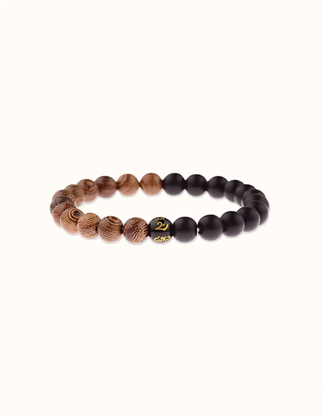 Bracelet en Bois Tibétain