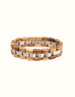 Bracelet en Bois Zébré