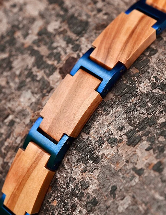 Bracelet en Olivier Brut