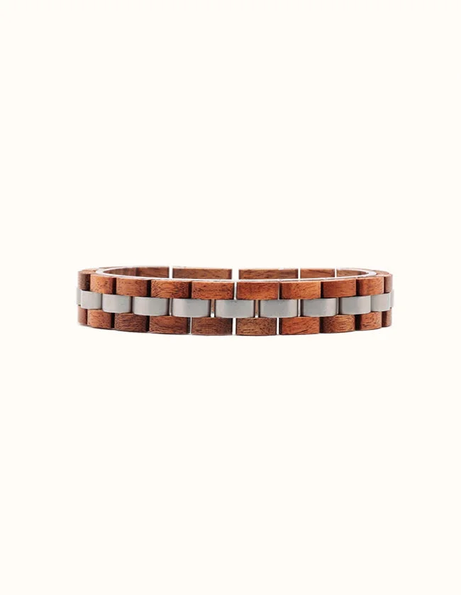 Bracelet en Bois Tropical