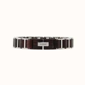 Bracelet Homme Bois et Acier