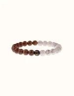Bracelet Mala en Perles de Bois