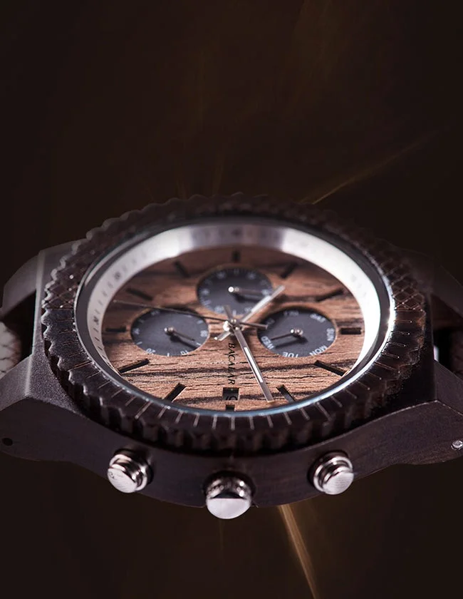 Montre en Bois de Wengé