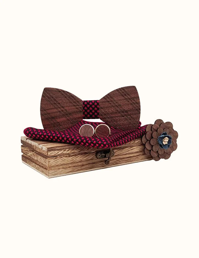 Coffret Nœud Papillon avec Motif