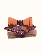 Coffret Nœud Papillon Bordeaux