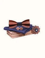 Coffret Nœud Papillon Motif 3D