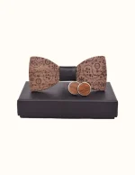 Coffret Nœud Papillon Motif Bandana