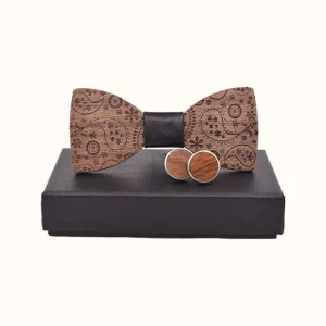 Coffret Nœud Papillon Motif Bandana