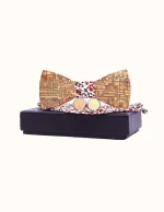 Coffret Nœud Papillon Motif Électronique