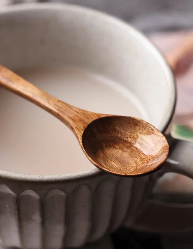 Cuillère en Bois Acacia Biologique