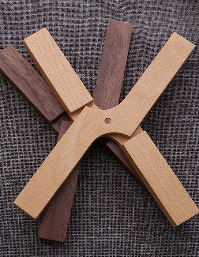 Dessous de Plat en Bois de Cerisier