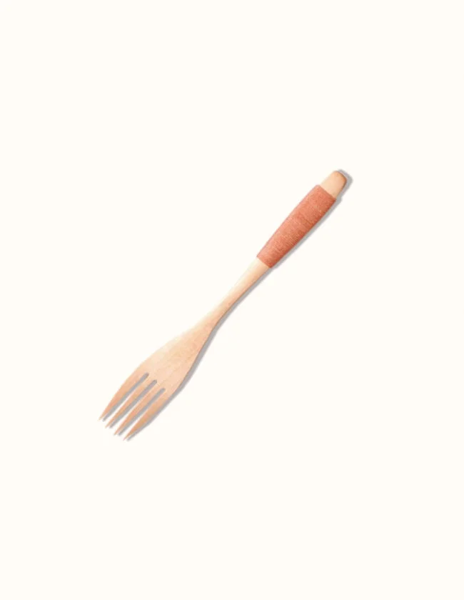 Fourchette en bois renouvelable