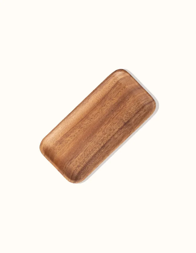 Assiette Plate Rectangulaire - D 25 x 12 cm