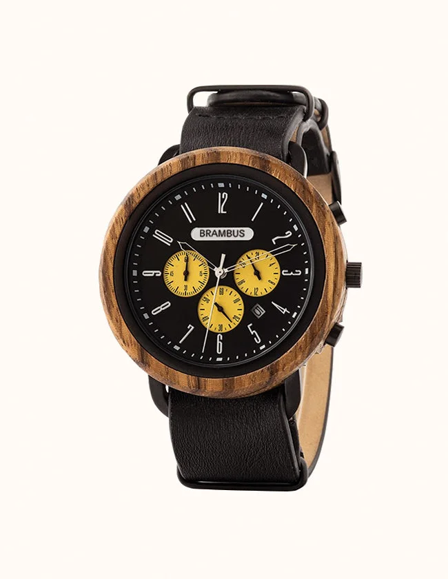 Grosse Montre en Bois Pour Homme