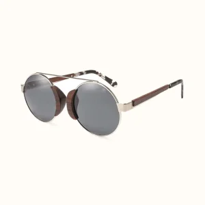 Lunettes Rondes en Bois