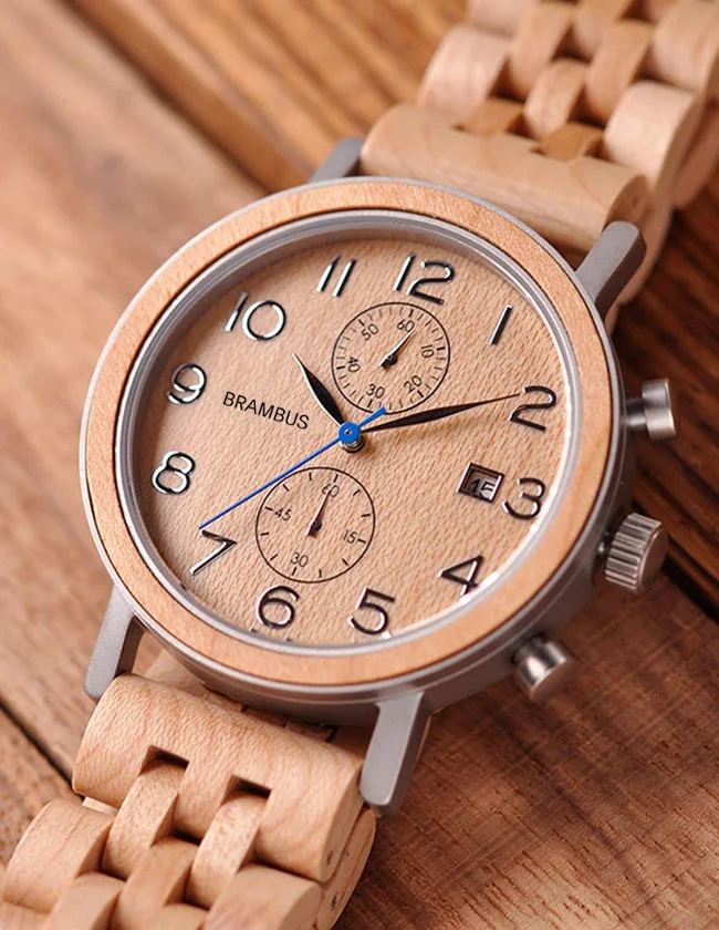 Montre Artisanale en Bois