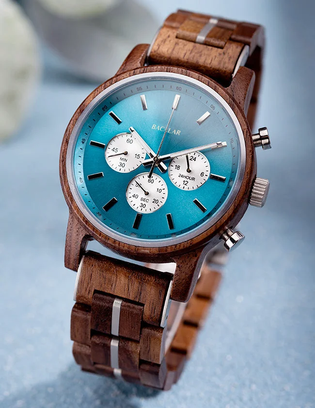 Montre en Bois Brut – Image 4