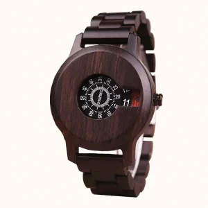 Montre Atypique en Bois