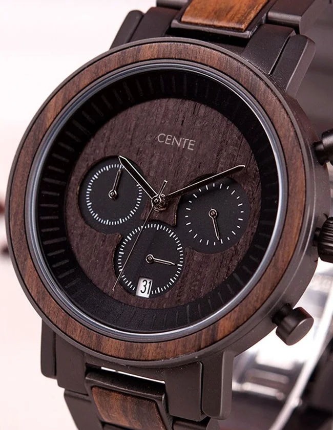 Cadran de la Montre en Bois