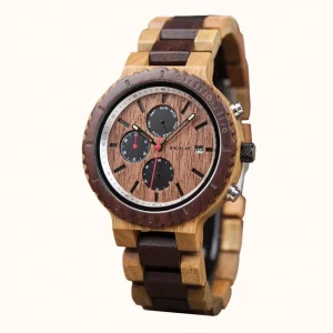 Montre en Bois de Santal et de Plomb
