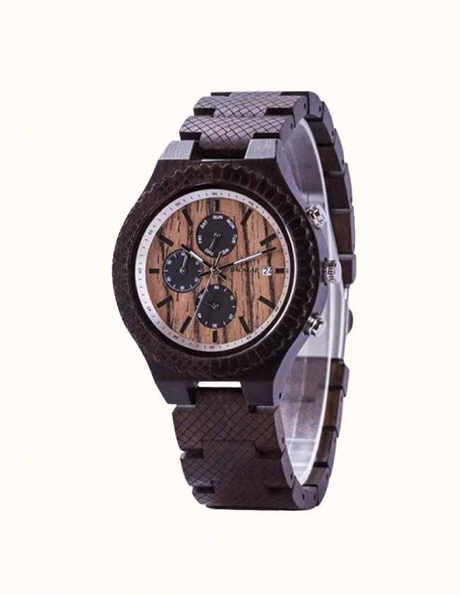 Montre en Bois de Wengé