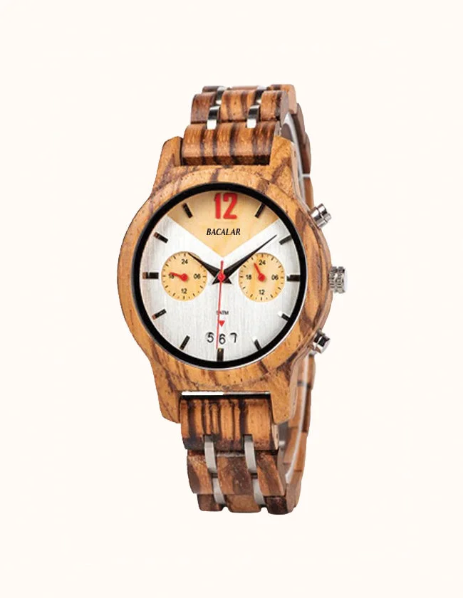 Montre en Bois de Zingana