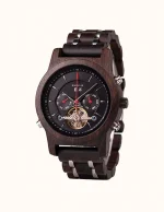 Montre en Bois d’Ébène - Automatique