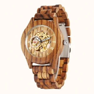Montre en Bois Rustique