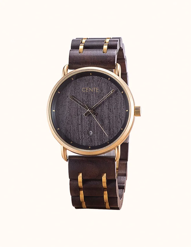 Montre en Bois Style Épuré