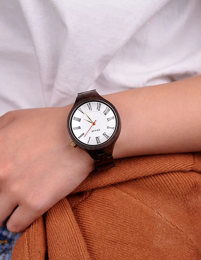 Montre en Ébène pour Femme