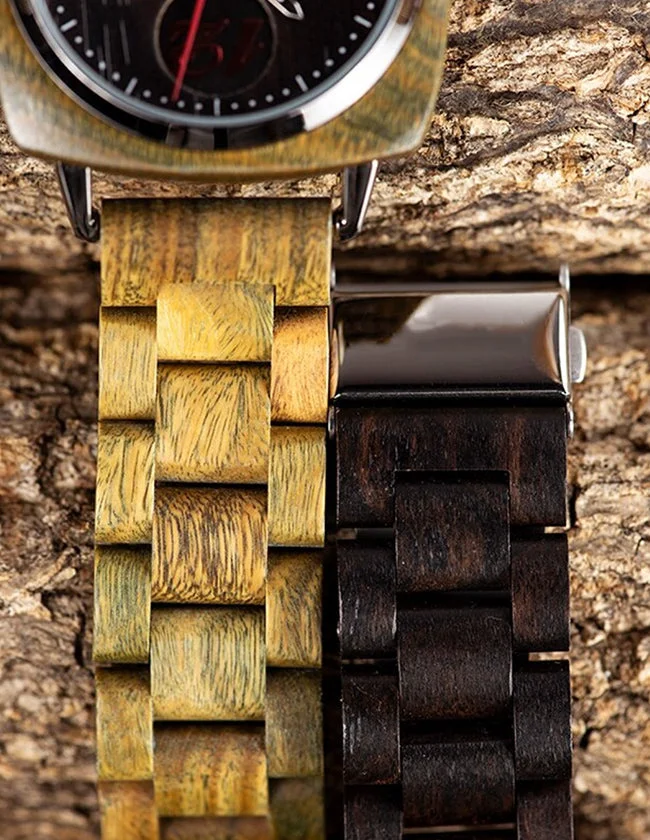 Montre Esthétique en Bois