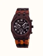 Montre Hexagonale en Bois