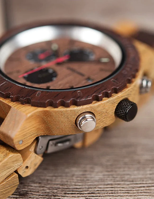 Montre en Bois de Santal et de Plomb – Image 4